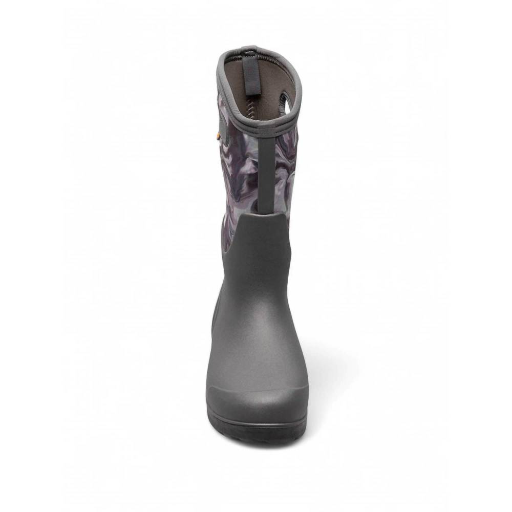 NEW BOGS women's neoclassic boot in grey oil - Picture 3 of 5